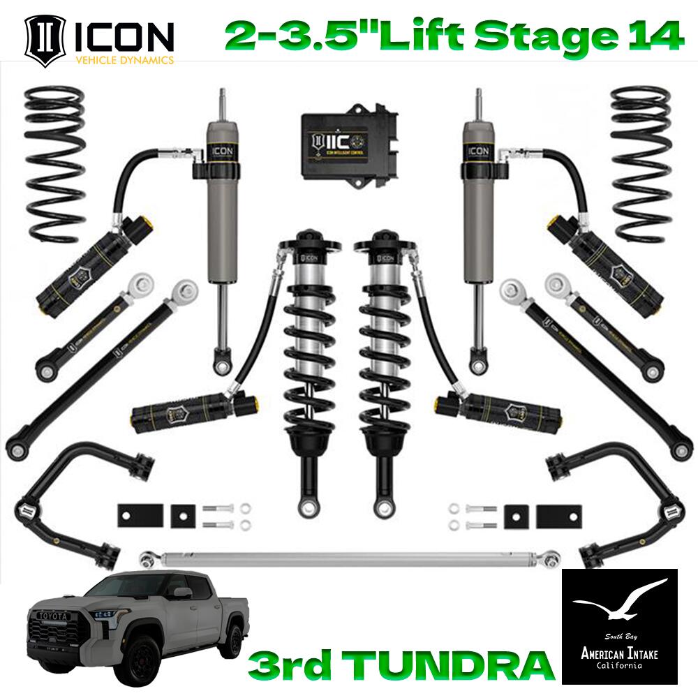 ICON VEHICLE DINAMICS 3rdタンドラ リフトキット｜2-3.5
