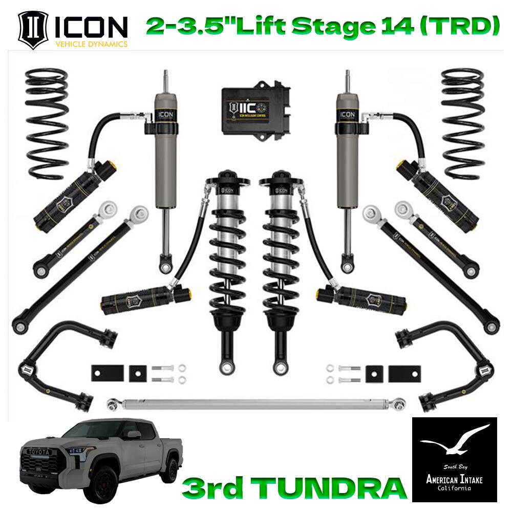 ICON VEHICLE DINAMICS 3rdタンドラ リフトキット｜2-3.5