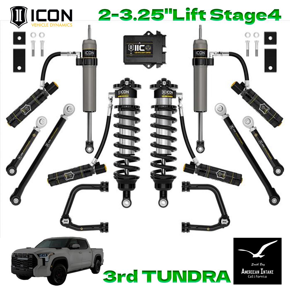 ICON VEHICLE DINAMICS 3rdタンドラ リフトキット｜2-3.25