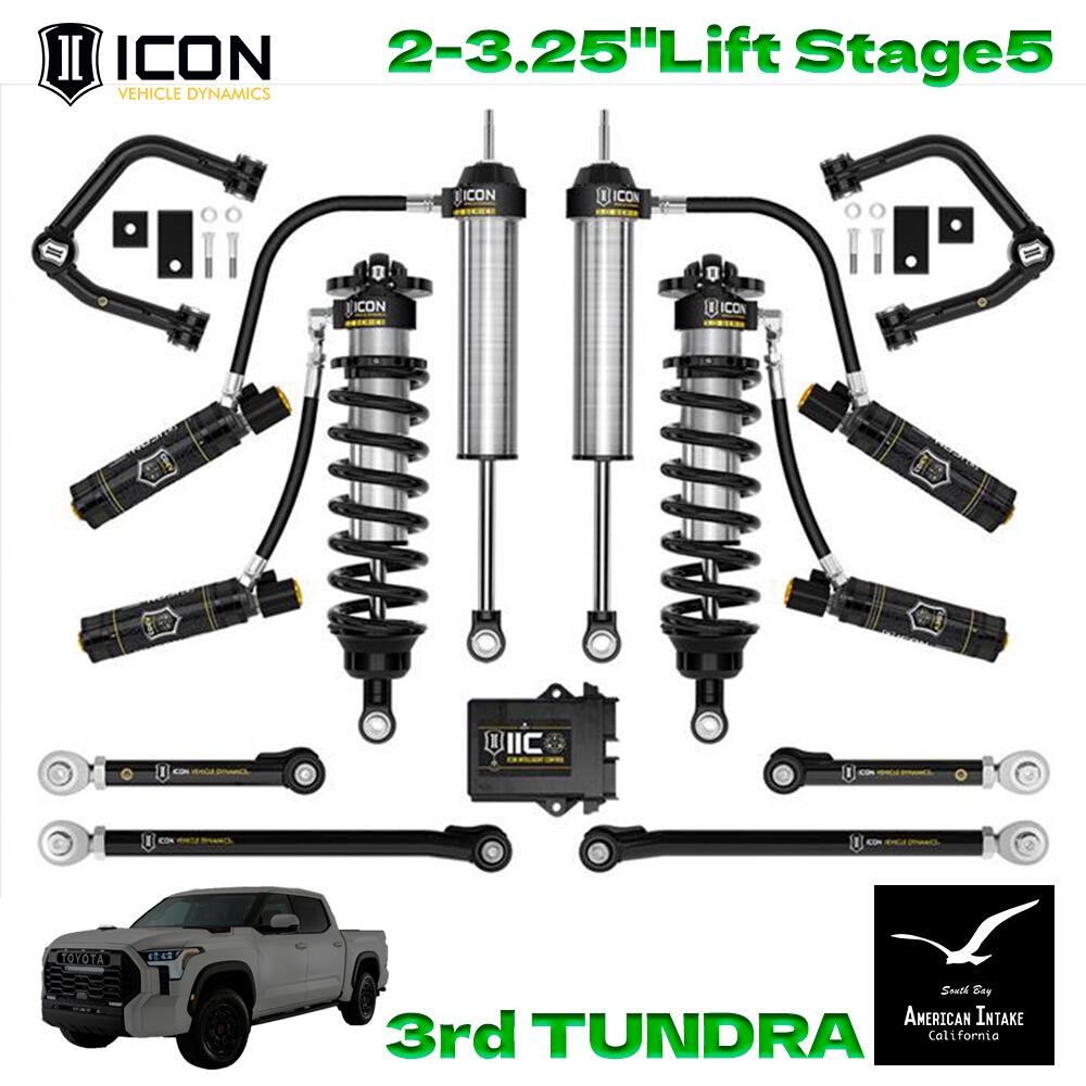 ICON VEHICLE DINAMICS 3rdタンドラ リフトキット｜2-3.25