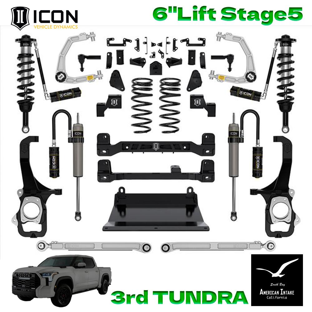 ICON VEHICLE DINAMICS 3rdタンドラ リフトキット｜6
