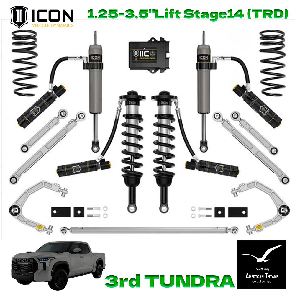 ICON VEHICLE DINAMICS 3rdタンドラ リフトキット｜1.25-3.5