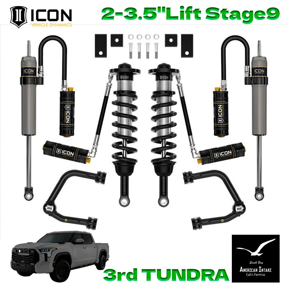 ICON VEHICLE DINAMICS 3rdタンドラ リフトキット｜2-3.5