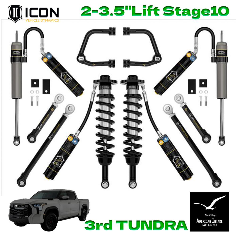 ICON VEHICLE DINAMICS 3rdタンドラ リフトキット｜2-3.5