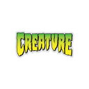 CREATURE N[`[4in x 2in LOGO STICKERfJ[ XebJ[ V[ XP[g{[h XP{[ Xg[g sk8 skateboard