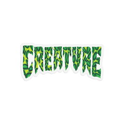 CREATURE クリーチャー4.25in x 2in STRAINS STICKERデカール ステッカー シール スケートボード スケボー ストリート sk8 skateboard