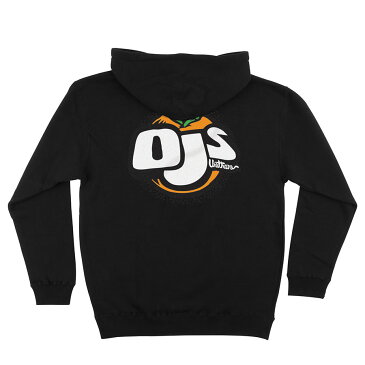 【OJ WHEELS オージェイウィール】OJ FRESH P/O HOODED SWEATSHIRT MENS BLACKプルオーバーパーカー ブラック パーカー フード スケートボード スケボー sk8 skateboard【19HD】