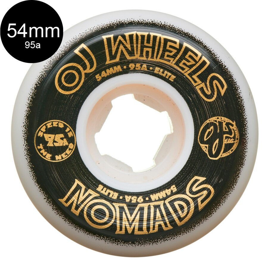 OJ WHEELS 54mm ELITE NOMADS 95A WHEELS ȥܡ ꡼  41å(ȥܡ1ʬ) ܡ sk8 skateboard  顼 2104