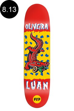 【FLIP フリップ】8.13in x 32.00in OLIVEIRA TIN TOY PRO DECKデッキ ルアン・オリベイラ スケートボード スケボー ストリート sk8 skateboard【2011】