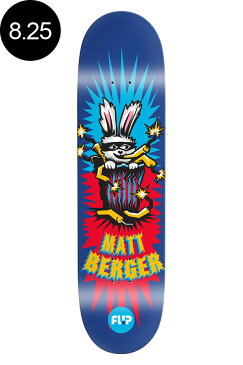 【FLIP フリップ】8.25in x 32.50in BERGER TIN TOY PRO DECKデッキ マット・バージャー スケートボード スケボー ストリート sk8 skateboard【2011】