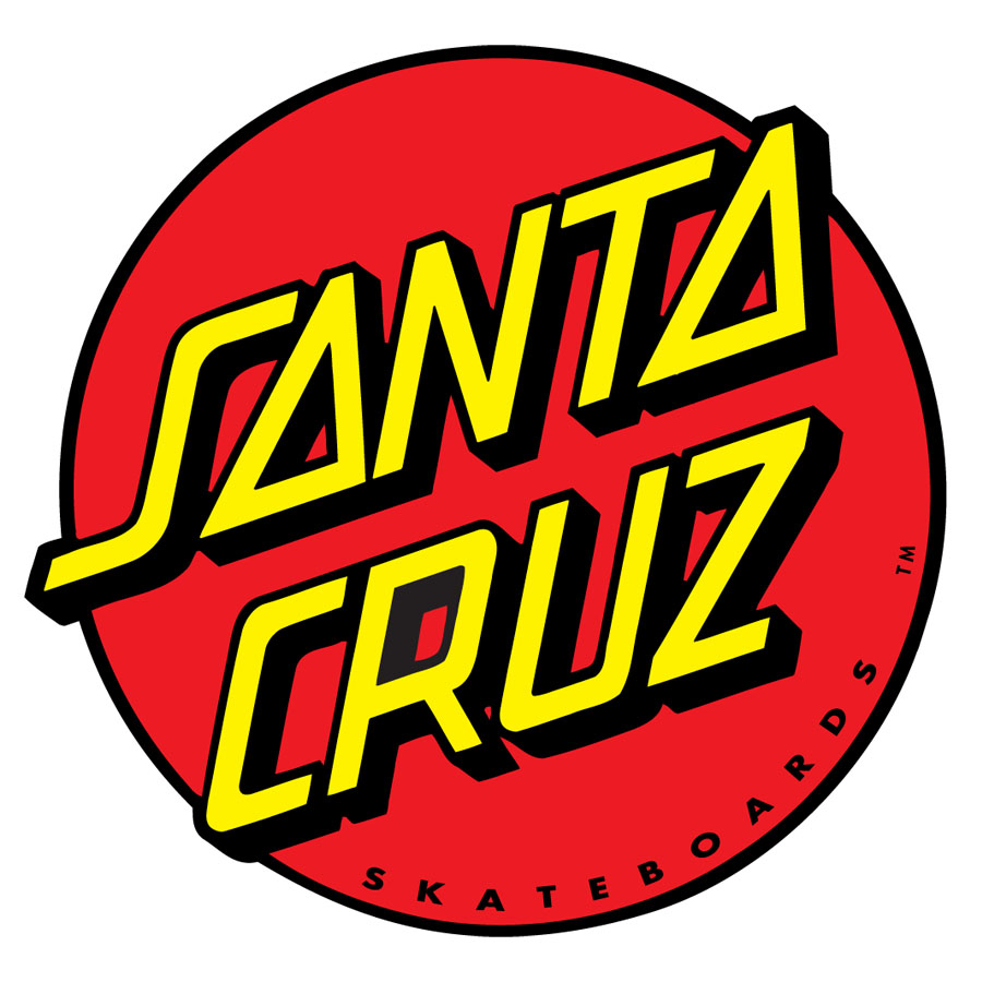 SANTA CRUZ サンタクルーズClassic Dot Sticker 20×20inchステッカー 20インチ デカール スケートボード スケボー sk8 skateboard