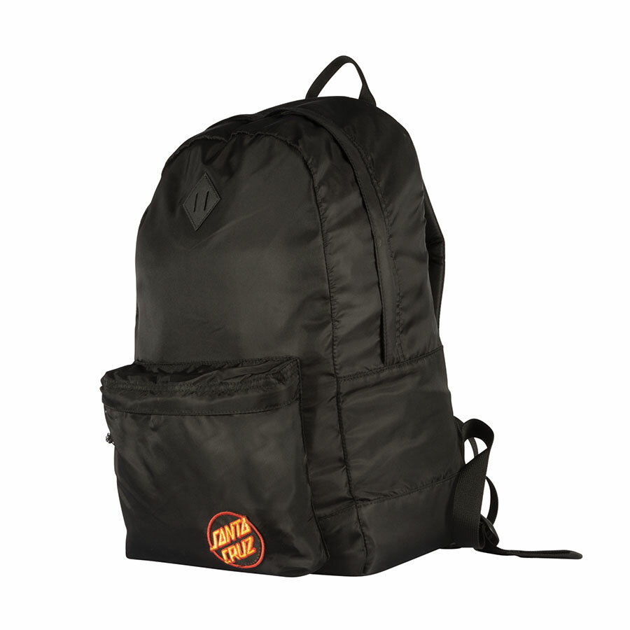 【SANTA CRUZ サンタクルーズ】OTHER DOT SCHOOL BACKPACK BLACKバックパック ブラック バッグ リュック 通学 スケートボード スケボー sk8 skateboard【18SS】