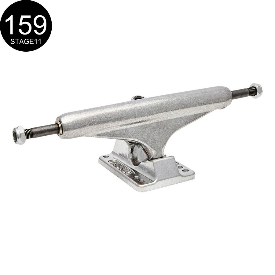 INDEPENDENT インディペンデント159 POLISHED SILVER STANDARD TRUCKS（STAGE11）トラック スタンダード インディー スケートボード スケボー sk8 skateboard1個