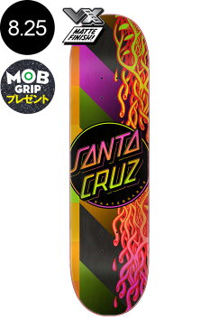 【SANTA CRUZ サンタクルーズ】8.25in x 31.8in AFTERGLOW DOT VX TEAM DECKチームデッキ スケートボード スケボー ストリート sk8 skateboardデッキテーププレゼント！【2001】