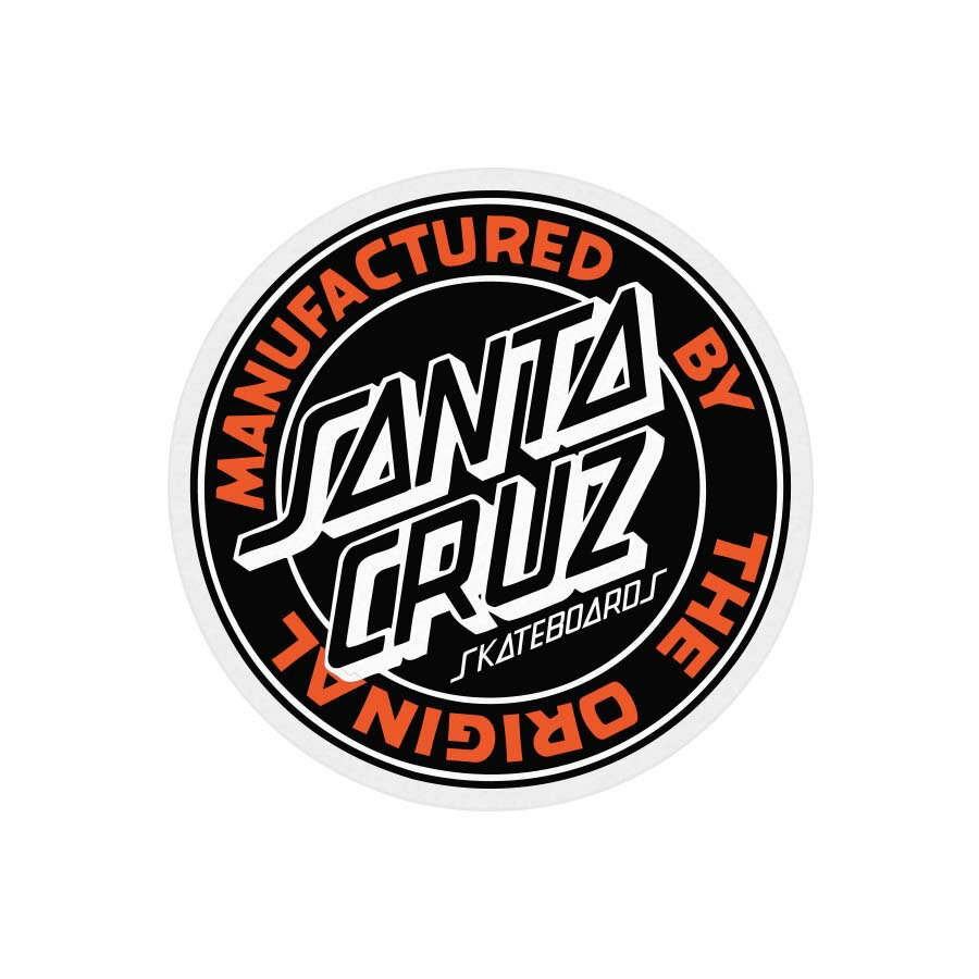 ■SANTA CRUZ SKATEBOARDS 商品詳細 ブランド：SANTA CRUZ(サンタクルーズ) モデル：MFG DOT STICKER 正規輸入品 サイズ 3in x 3in(約7.5cm x 約7.5cm) *PCモニターにより若干色が違って見えることがあります。 *商品の仕様は予告なく変更になる場合があります。 【SANTA CRUZ】 1973年カリフォルニアはサンタクルーズにて発足し深い歴史を誇るスケートカンパニーSANTACRUZ。 元々はサーフブランドとしてスタートしたブランドだが、 後にサーフボードの余剰資材を用いて制作した頑強なデッキが支持を集めるようになる。 SCREAMING HANDで知られるアーティストのスクリーミングハンドを起用し、 数々の名作デッキをリリースするほか、クリスチャン・ホソイなどが在籍し、 パンクなアティチュードを誇ったチーム構成とブランドイメージ、 画家的なプロダクト展開とスタイルあふれる映像作品の数々。 スケートボードに革命を起こしたブランドである。 SANTA CRUZ一覧はこちら