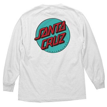 【SANTA CRUZ サンタクルーズ】OTHER DOT REGULAR L/S SHIRT MENSロングスリーブTシャツ ロンT 長袖 スケートボード スケボー sk8 skateboard【19FW】