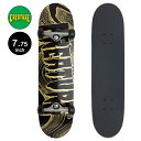 CREATURE N[`[7.75in x 30in METALLIC SWIRL LOGO MINI COMPLETERv[g(gi) XP[g{[h XP{[ S ͂߂ IXX Xg[g sk8 skateboard y2212z