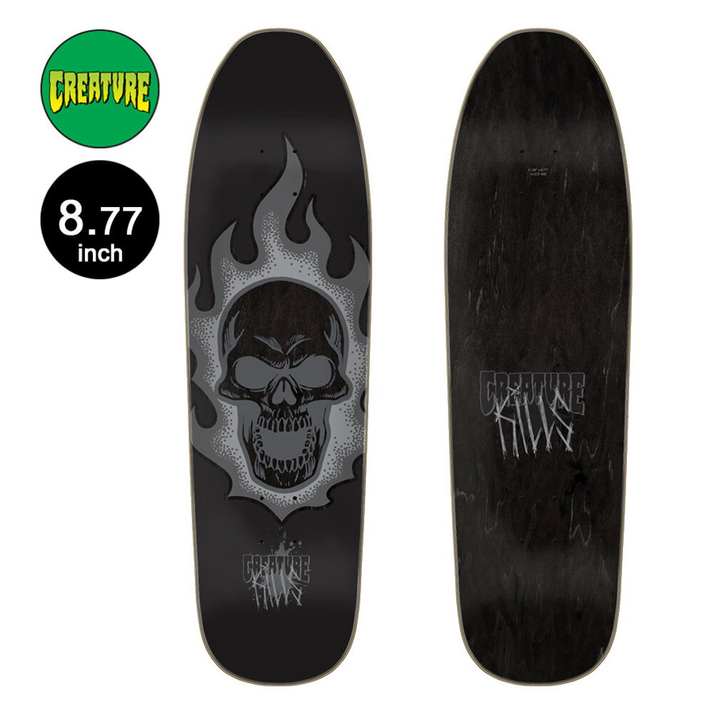 CREATURE クリーチャースケボー デッキ 8.77 BONEHEADZ DECK スケートボード ストリート sk8 skateboard 板