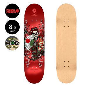 POWELL PERALTA パウエル・ペラルタスケボー デッキ 8.5 YOSOZUMI SAMURAI RED DECK SHAPE 244四十住 さくら スケートボード ストリート sk8 skateboard 板【2212】