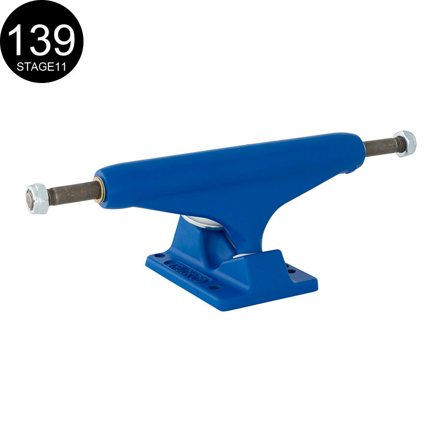 INDEPENDENT インディペンデント139 BLUE STEEL STANDARD TRUCKS（STAGE11）トラック スタンダード インディー スケートボード スケボー sk8 skateboard1個 1