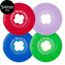 RICTA リクタ54mm SUPER CRYSTALS 95A TRANS PGBR WHEELSハードウィール(4個セット)　スーパークリスタル スケートボード スケボー sk8 skateboard タイヤ ローラー 車輪 トリック スライド グラインド【2212】