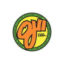 OJ WHEELS オージェイウィール3in x 3in OJ ELITE ORANGE STICKERステッカー デカール シール スケートボード スケボー sk8 skateboard
