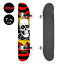 POWELL PERALTA パウエル・ペラルタ7.75in x 31.08in RIPPER SKATEBOARD COMPLETE BLACK/REDコンプリートデッキ(完成組立品)スケートボード スケボー 初めて オススメ 初心者 sk8【2201】