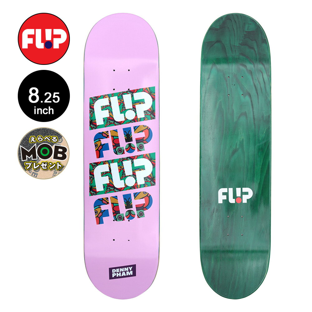 FLIP フリップスケボー デッキ 8.25 PHAM MASHUP PRO DECKデッキ デニー ファム スケートボード スケボー ストリート sk8 skateboard 板【2306】