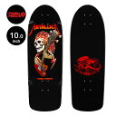 POWELL PERALTA pEGEy^XP{[ fbL 10 OG METALLICA COLLAB CLASSIC SKATEBOARD DECK BLACK SHAPE 265^J R{ ^ bN I[hXN[ XP[g{[h Xg[g sk8 skateboard y2304z