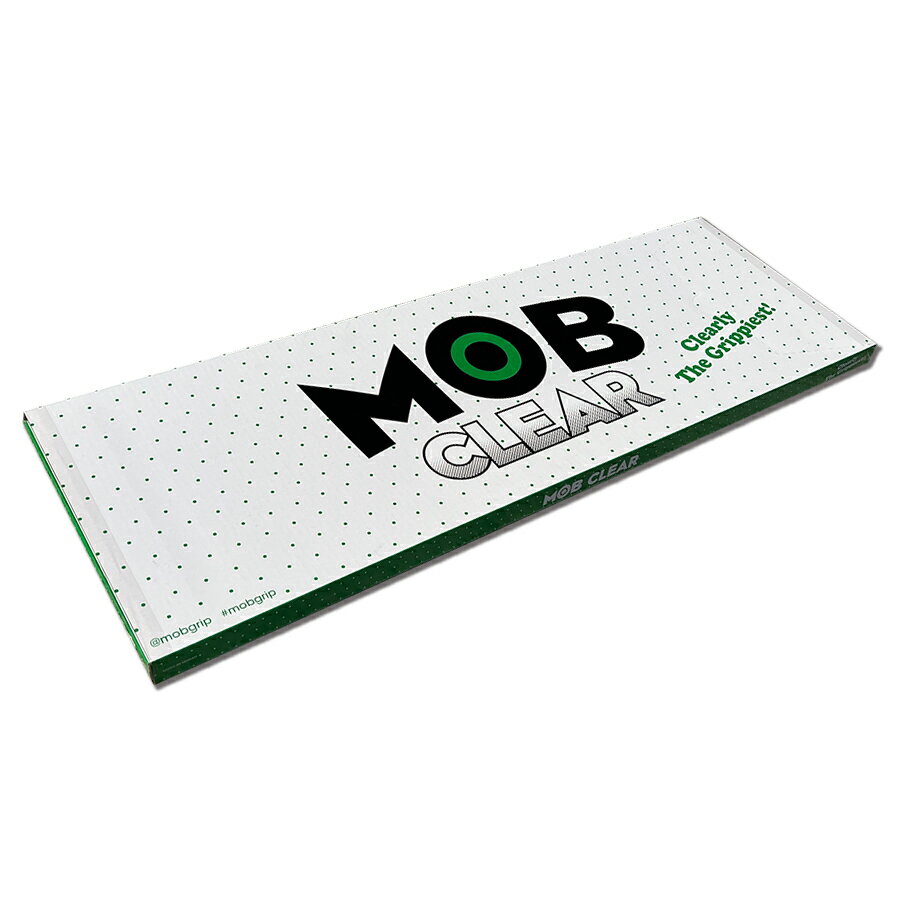 MOB GRIP ֥å10in x 33in MOB CLEAR BOX(20)åץơ ꥢ 10inch 10 Х륯 ǥåơ ȥܡ ܡ sk8 skateboard