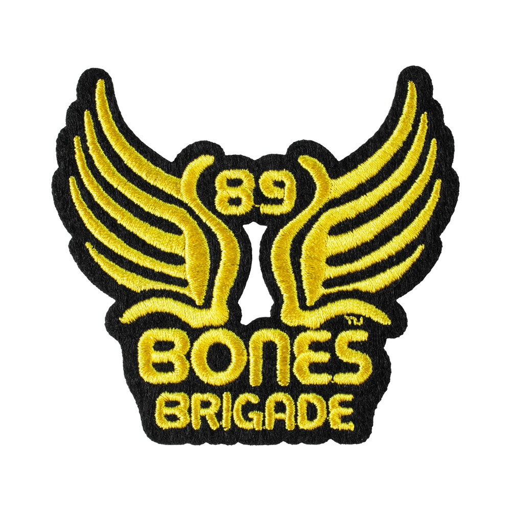 POWELL PERALTA パウエル ペラルタ3.875inch BONES BRIGADE 039 89 WINGS PATCHワッペン ボーンズ ブリゲード パッチ アクセサリー ストリート スケーター ファッション スケートボード スケボー sk8 skateboard