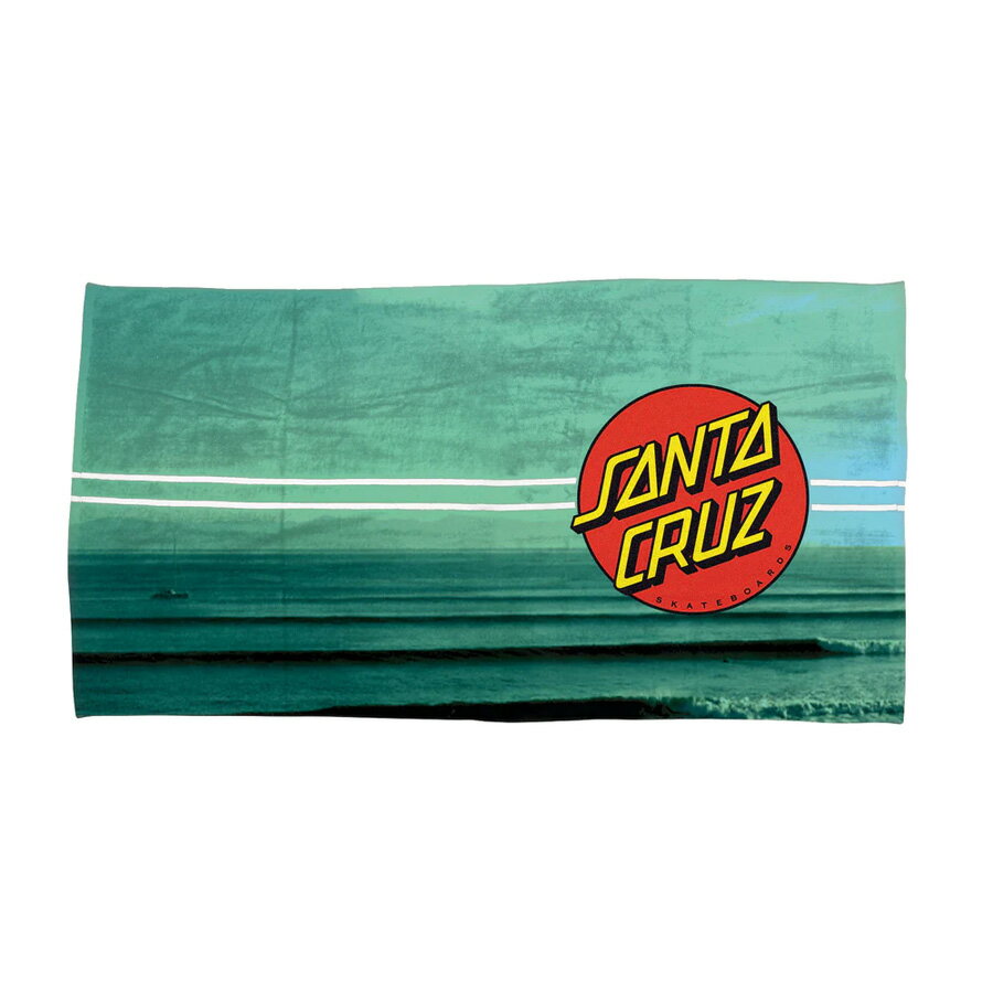 SANTA CRUZ サンタクルーズCLASSIC DOT TOWELビーチタオル アウトドア アクセサリー スケートボード ス..