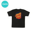 SANTA CRUZ サンタクルーズOTHER DELTA DOT S/S T-SHIRT YOUTHユースサイズTシャツ 子供用 ストリートファッション 小学生 おしゃれ スケートボード スケボー sk8 skateboard【23SM】