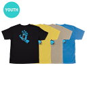 SANTA CRUZ サンタクルーズSCREAMING HAND S/S T-SHIRT YOUTHユースサイズTシャツ 子供用 スクリーミングハンド ストリートファッション 小学生 おしゃれ スケートボード スケボー sk8 skateboard【CP】