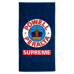 POWELL PERALTA パウエル・ペラルタSUPREME BEACH TOWEL NAVYビーチタオル シュプリーム アクセサリー インテリア スケートボード スケボー sk8 skateboard【23SS】