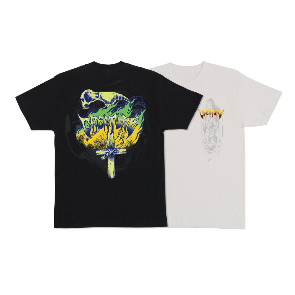 CREATURE クリーチャーHAMMER TRIPZ REGULAR S/S SHIRTTシャツ 半袖 ストリート スケーター メンズ ファッション スケートボード スケボー sk8 skateboard