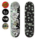 SANTA CRUZ T^N[YXP{[ fbL 8.25 BRAUN FEVER DREAM VX DECKPrEuE vf uCGbNX XP[g{[h Xg[g sk8 skateboard y2309z