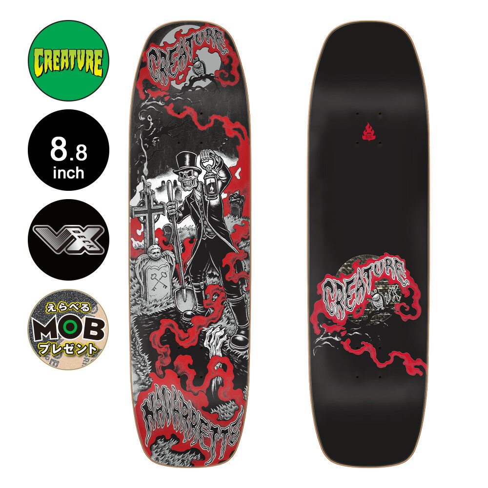 CREATURE ꡼㡼ܡ ǥå 8.8 NAVARRETTE GRAVEDIGGER VX PRO DECK󡦥ʥå ֥å ȥܡ ȥ꡼ sk8 skateboard ġ2309