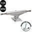 INDEPENDENT インディペンデント144 HOLLOW IKP BAR POLISHED SILVER STANDARD TRUCKS(STAGE11)トラック スタンダード インディー 逆キングピン スケートボード スケボー sk8 skateboard1個【2401】