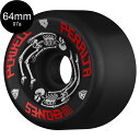 POWELL PERALTA pEGEy^64mm G-BONES 97A BLACK WHEELSn[hEB[(4Zbg)G{[Y O{[h I[hXN[ XP[g{[h XP{[ sk8 skateboard ^C [[ ԗ gbN XCh OChy2401z