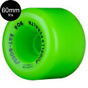 POWELL PERALTA パウエル ペラルタ60mm RAT BONES 90A GREEN WHEELSウィール ロングボード オールドスクール スケートボード 4個1セット(スケートボード1台分) スケボー sk8 skateboard タイヤ ローラー【2401】