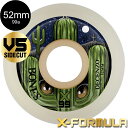 BONES WHEELS ボーンズ ウィール52mm X-FORMULA DECENZO CAT EYE CACTI V5 SIDECUT 99A WHEELSハードウィール ライアン・ディセンゾ 4個セット エックスフォーミュラー X99 スケートボード スケボー sk8 skateboard タイヤ トリック スライド【2312】