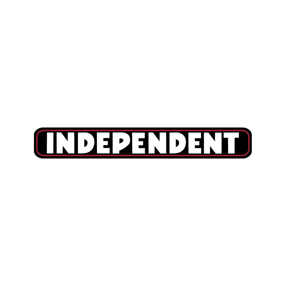 INDEPENDENT インディペンデント8in x 1in BAR LOGO STICKERステッカー デカール スケボー スケートボード スケボー …