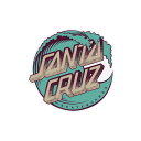 サンタクルーズ SANTA CRUZ4in x 4in STIPPLE WAVE DOT STICKERステッカー デカール シール スケートボード スケボー ...