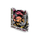 SANTA CRUZ サンタクルーズ4.375in x 4.375in ROSKOPP BREAK STICKERステッカー デカール シール ロブ・ロスコップ スケートボード スケボー sk8 skateboard