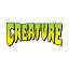 CREATURE クリーチャーLOGO DECAL 12inchステッカー ロゴ 12インチ スケートボード スケボー sk8 skateboard