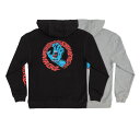 SANTA CRUZ サンタクルーズSCREAMING 50 P/O HOODED SWEATSHIRTプルオーバーパーカー フード スクリーミングハンド 50周年 スウェット メンズ ストリート スケーター ファッション スケートボード スケボー sk8 skateboard【23FW】