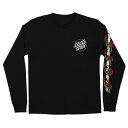 SANTA CRUZ サンタクルーズDRESSEN ROSES VINE OPUS L/S REGULAR T-SHIRTロングスリーブTシャツ TEE 長袖 エリック ドレッセン ロンT メンズ ストリート スケーター ファッション スケートボード スケボー sk8 skateboard【23HD】