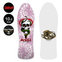 ■POWELL PERALTA 商品詳細 ブランド：POWELL PERALTA(パウエル・ペラルタ) モデル：BONES BRIGADE&#174; MIKE MCGILL SERIES 15 REISSUE DECK PURPLE 1980年代のオリジナルのシェイプとグラフィック シリーズ15 熱と圧力をかけたトップ＆ボトムグラフィック 選び抜かれた最高峰のUSAハードロックメイプルを使用 オールドホールパターン アメリカのSKATE ONE自社工場にて製造 限定生産 正規輸入品 ボーンズブリゲード&#174;ならびにステイシー・ペラルタフィルムの"Bones Brigade: An Autobiography"を祝うためのプロダクト。 ライディング・プレゼント・コレクション・ディスプレイに最適。 サイズ シェイプ：215 幅：10.0inch(約25.4cm) 長さ：30.58inch(約77.67cm) ノーズ：4.13inch テール：6.2inch ホイールベース：15.2inch *デッキテープの貼り付けは、お客様ご自身もしくはお近くのスケート販売店にてお願い致します。 *デッキテープは付属しておりません。別途お買い上げいただきますようお願いします。 *Graphic MOB or Cut MOB同時購入で550円は対象外となります。 *PCモニターにより若干色が違って見えることがあります。 *仕様は予告なく変更される場合があります。 【POWELL PERALTA】 博士号を持つジョージ・パウエルとプロスケーターのステイシー・ペラルタで1976年にPOWELL PERALTAが誕生。30年以上の歴史あるスケートボードブランドである。また当時最強チームと言っても過言ではないBONES　BRIGADEチームには、キャバレロ、トニーホーク、マッギル、ランス、ゲレロなどが在籍し、彼らの滑りは全世界に衝撃を与えた。 パウエル・ペラルタ商品一覧はこちら