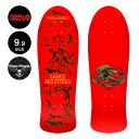 POWELL PERALTA パウエル・ペラルタスケボー デッキ 9.9 BONES BRIGADE&#174; LANCE MOUNTAIN SERIES 15 REISSUE DECK REDランス・マウンテン ボーンズ・ブリゲード レッド 限定 オールドスクール リイシュー スケボー【2403】